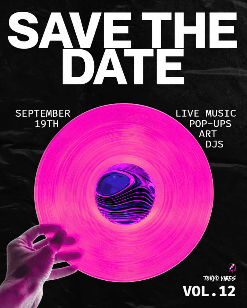 Tokyo Vibes Vol 12 – September 19, 2026 Tickets